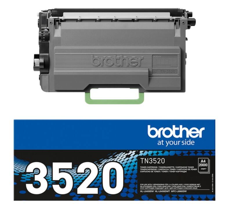 BROTHER Toner for Mono Machines Black TN3520