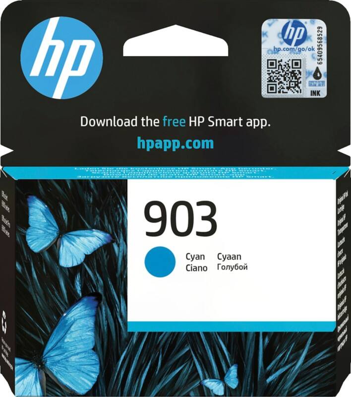 HP 903 Original Ink Cartridge T6L87AE Cyan