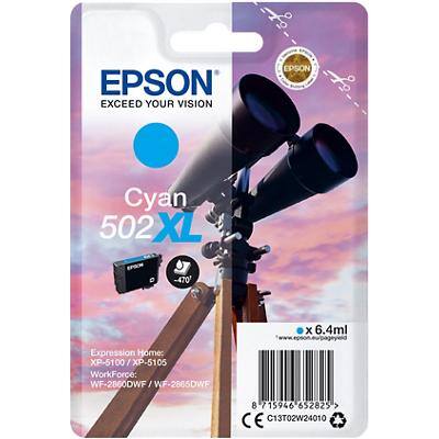 Epson 502XL Original Ink Cartridge C13T02W24010 Cyan