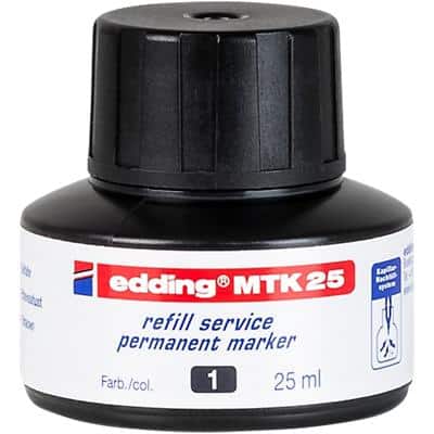 edding Permanent Marker Refill MTK 25 Black 25 ml