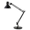 Alba Architect Freestanding Desk Lamp Fluorescent, LED Black Main 260 x 260 x 890 mm