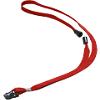 DURABLE Lanyard 811903 Red Pack of 10