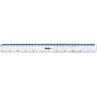 Helix Ruler Plastic 300 mm Transparent 30 cm J09025  