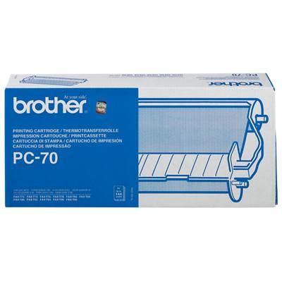 Brother Ribbon PC-70 Black