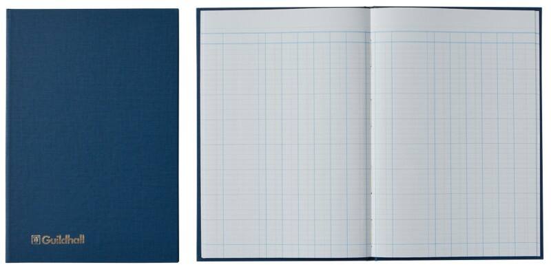 Guildhall Account Book 31/6Z 6 Cash Columns 80 Pages 40 Sheets