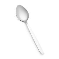 Plain Dessert Spoon Stainless Steel 18cm Silver Pack of 12