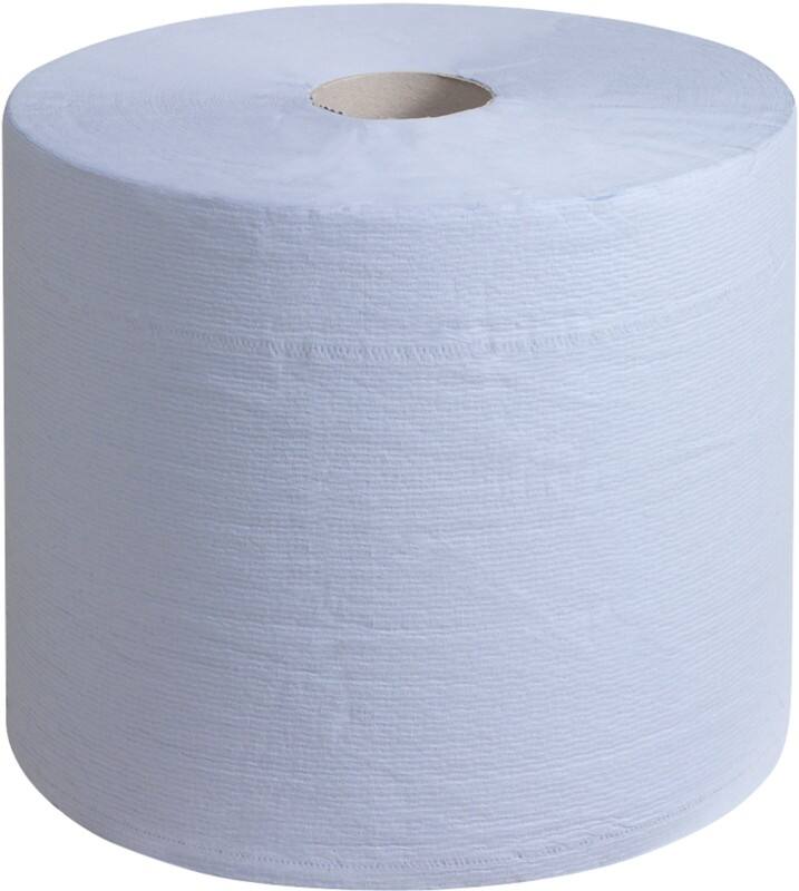 WYPALL L20 Extra+  Wiping Paper Rolled Blue 2 Ply 0.5 m 7304 500 Sheets