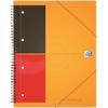 OXFORD Notebook International A4+ Ruled Spiral Bound PP (Polypropylene) Orange 160 Pages 80 Sheets