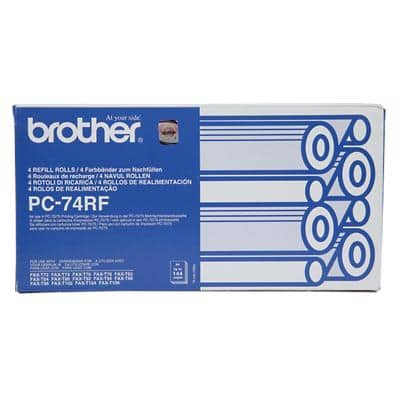 Brother Fax Ribbon 23 x 6 x 12 cm Pack of 4