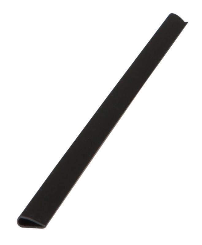 Spine Bars A4 Black Plastic 0.3 x 29.7 cm Pack of 25