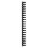 GBC Plastic Binding Combs Black 25 mm 225 Sheets A4 Pack of 50