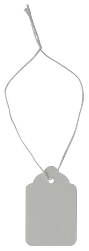 Tags White 2.8 x 4.8 cm Pack of 1000