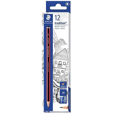 STAEDTLER Pencil Tradition 2B Pack of 12