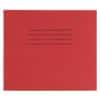 24 Page Red Exercise Book 133X165MM 10mm Feint Ruled
