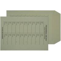 Niceday Internal Mail Envelopes C4 229 (W) x 324 (H) mm Ungummed 120 gsm Green Pack of 250