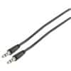 Value Line VLMP22000B1.00 1 x 3.5mm Male to 1 x 3.5mm Male Stereo Audio Cable 1m Black