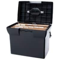 Pierre Henry Filing Box A4 20 Files PP (Polypropylene) Black