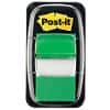 Post-it Index Flags Green Plain Not perforated Special format 50 Strips