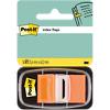 Post-it Index Flags 680-4 Orange Plain Not perforated Special format 50 Strips