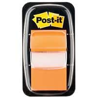 Post-it Index Flags 680-4 Orange Plain Not perforated Special format 50 Strips