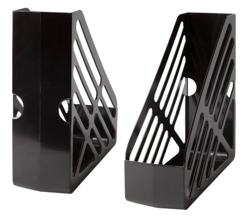 Deflecto Magazine File PS (Polystyrene) A4 Black