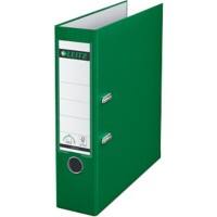 Leitz 180° Lever Arch File A4 82 mm Green 2 ring 1010 PP (Polypropylene) Smooth Portrait