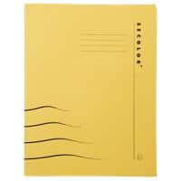 Djois Secolor File Clip A4 Yellow Cardboard 270 gsm