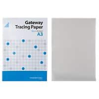 Gateway Tracing Paper A3 297 x 420 mm 90gsm Clear 50 Sheets