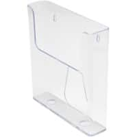 Deflecto Wall Mountable Literature Display Polystyrene 173 x 180 x 45mm A5 Clear