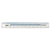 Helix Shatterproof Ruler L16025 Plastic 30 cm