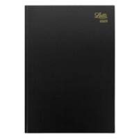 Letts Business Diary 2025 A4 1 Day per page English Black 20-T11ZBK