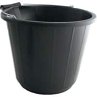 Bentley Bucket Plastic Black 14L