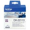 Brother Continuos Film Labelling Tape DK-22113 Black 62mm x 15.24m