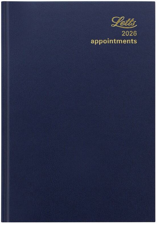 Letts Business Diary 2026 A5 1 Day per page Blue 20-T11XBL
