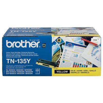 Brother TN-135Y Original Toner Cartridge Yellow