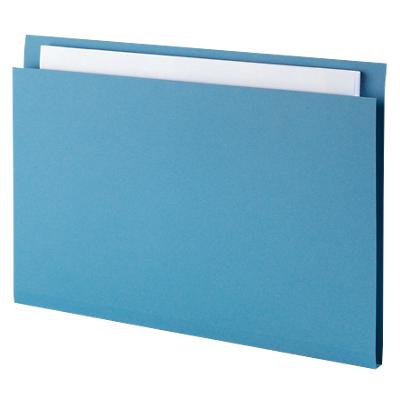 Guildhall Square Cut Folder Blue Manila 315 gsm Pack of 100