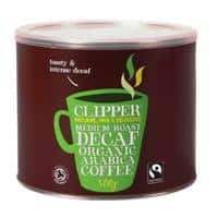 Clipper Decaffeinated Instant Coffee Can Fairtrade 500 g