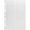 DURABLE Business Card Holder 2389-19 A4 Transparent 25.5 x 31.5 cm Pack of 10