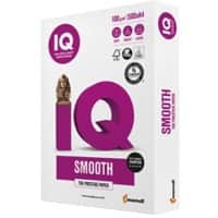 IQ Selection Smooth A4 Printer Paper 100 gsm Smooth White 500 Sheets