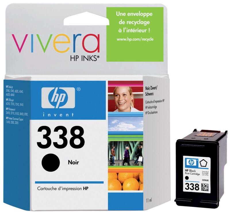 HP 338 Original Ink Cartridge C8765EE Black