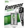 Energizer 9V Rechargeable Batteries Power Plus 6HR61 175mAh NiMH