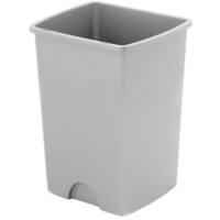 ADDIS Waste Bin 25 L Silver Plastic