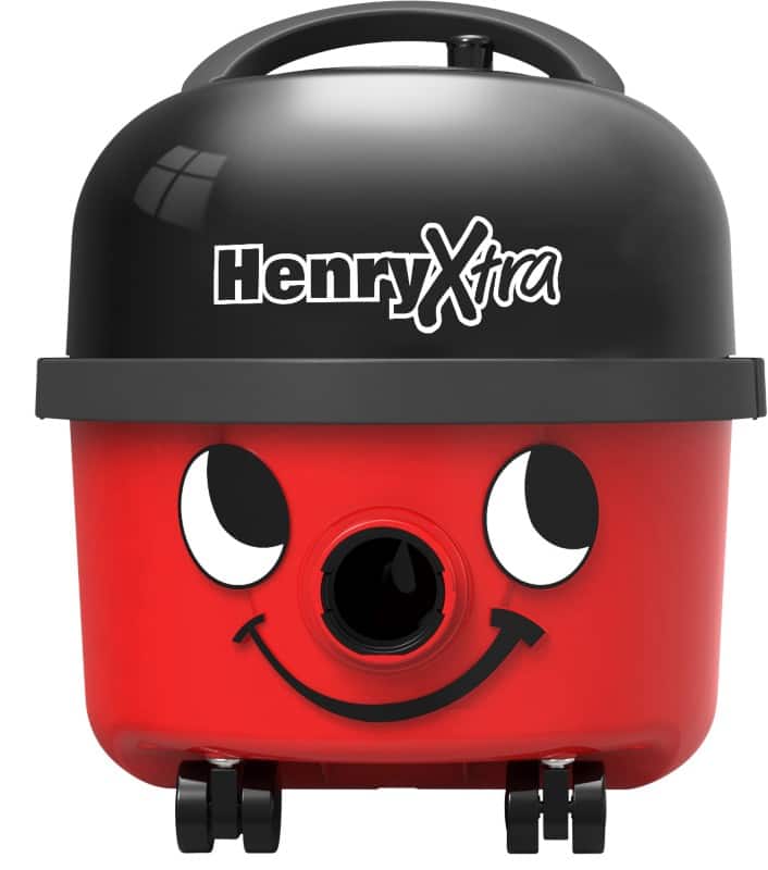 Numatic Henry Xtra HVX200 Vacuum Cleaner Black, Red