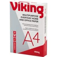 Viking Everyday A4 Printer Paper White 80 gsm Smooth 5 Packs of