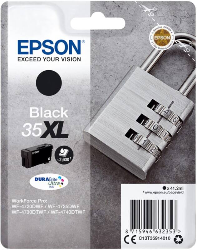 Epson 35XL Original Ink Cartridge C13T35914010 Black