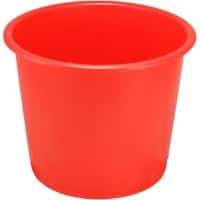 Waste Bin 14 L Red Polypropylene