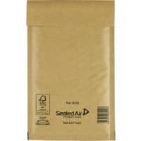 Mail Lite Mailing Bag B/00 Gold Plain 140 (W) x 220 (H) mm Peel and Seal 79 gsm Pack of 100