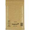 Mail Lite Mailing Bag B/00 Gold Plain 120 (W) x 210 (H) mm Peel and Seal 79 gsm Pack of 100