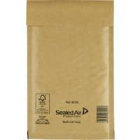 Mail Lite Mailing Bag B/00 Gold Plain 120 (W) x 210 (H) mm Peel and Seal 79 gsm Pack of 100