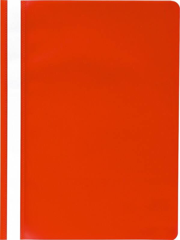 Exacompta Report File 449203B A4 Red Polypropylene Pack of 25